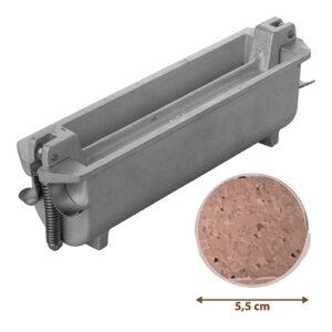 Adelmann patévorm terrinevorm rond Ø5,5cm/L.24,0cm