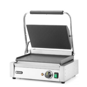 Hendi contactgrill Panini enkel | glad-geribbeld