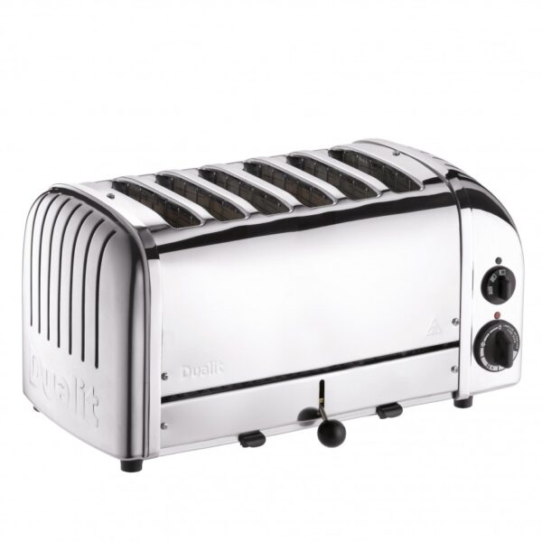 DUALIT VARIO 6-SLOTS BROODROOSTER RVS
