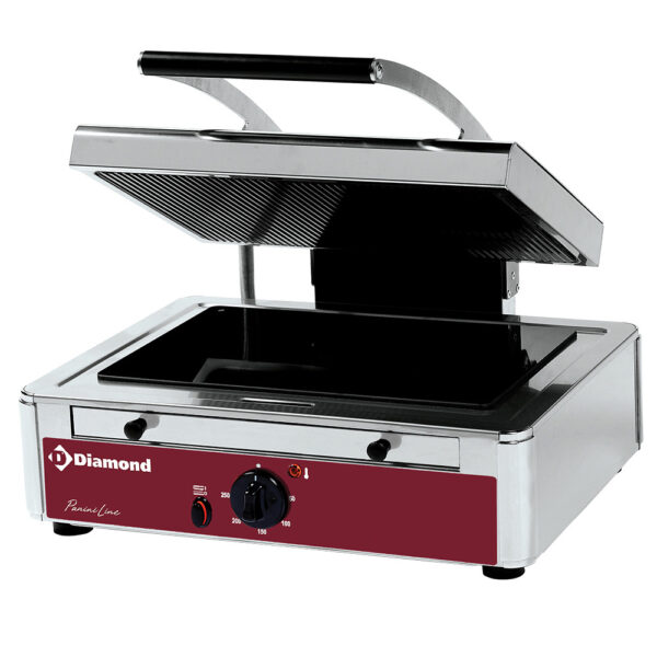 Diamond contactgrill medium vitrokeramisch "Panini Line"