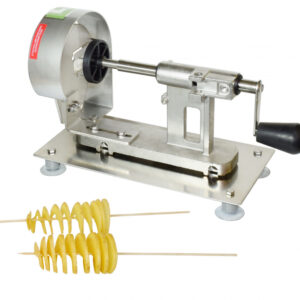 Tellier Spiraalaardappel snijmachine met zuignap bevestiging