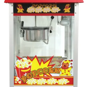 Hendi Popcornmachine | Rood met opvallende stickers