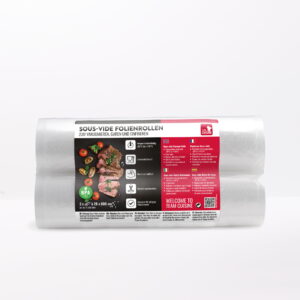 TEAM CUISINE Vacuümrollen / Vacumeerrolen 28 x 600 cm set van 2 stuks