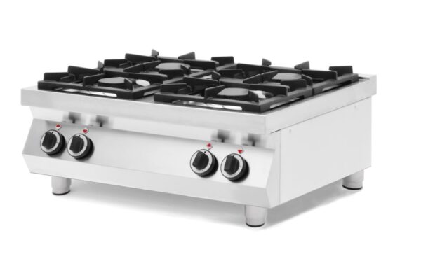 Hendi Gasfornuis Kitchen Line 4 pits | Tafelmodel