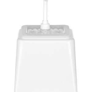 Sausdispenser met pomp, HENDI, 2,5L, Wit, 230x210x(H)327mm
