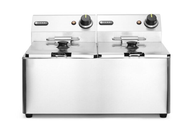 Hendi Friteuse Kitchen Line | Inhoud 2x 8 liter