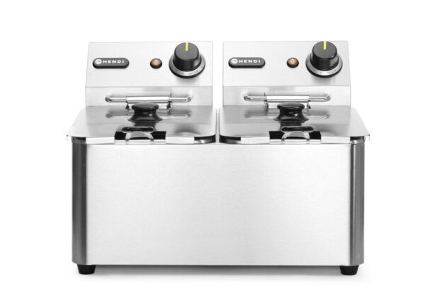 Hendi Friteuse Kitchen Line | Inhoud 2x4 liter