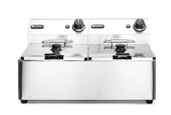 Hendi Friteuse Kitchen Line | Inhoud 2x 6 liter