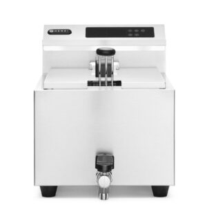 Hendi Friteuse Profi Line met aftapkraan digitaal - 8 ltr