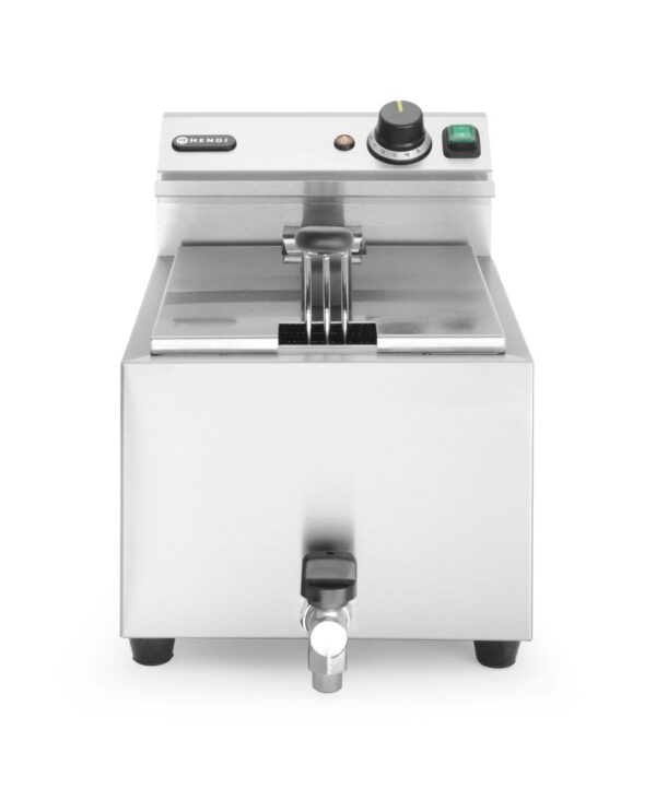 Hendi Friteuse Profi Line met aftapkraan - 8 ltr