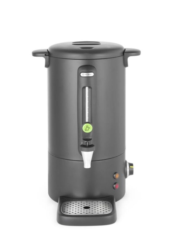 Hendi Warme dranken ketel mat zwart | 9 en 16 ltr