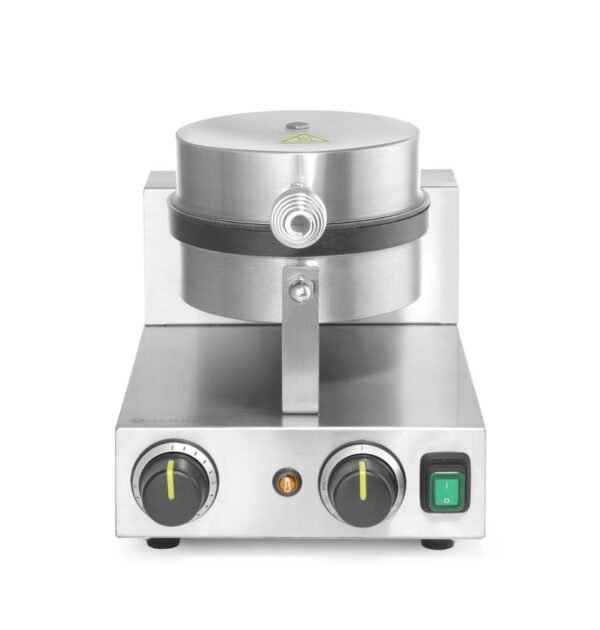 Hendi wafelmaker rond | 190 mm | 230V | 1000W |