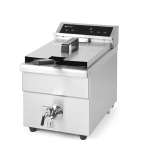 Hendi Inductie friteuse met aftapkraan - 8 ltr