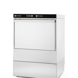 Vaatwasser 50x50 - elektronische bediening, HENDI, 400V/6600W, 570x600x(H)830mm