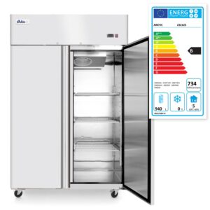 Hendi koelkast tweedeurs | 1240L | Profi Line | 230V | 350W |