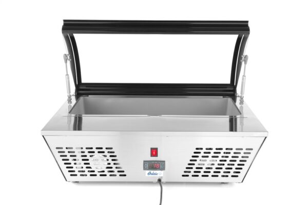 Arktic opzet saladevitrine	| rvs | 67L | 8x1/6 of 4x1/3 GN |
