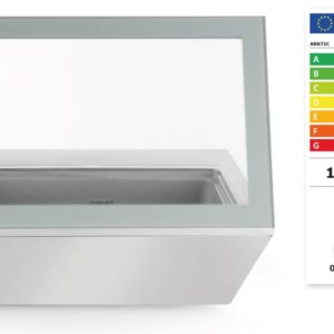 Arktic opzet vriesvitrine | 77L | 8x1/6 of 4x1/3 GN | 220W |