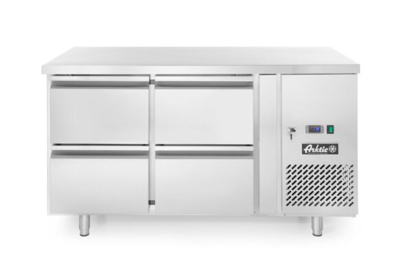 Arktic Koelwerkbank met 4 lades Profi Line | Inhoud 280L