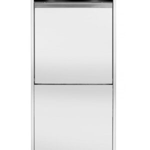 50x60 vaatwasser voor pannen en trays – met doseersysteem voor reinigingsmiddelen en afvoerpomp, HENDI, 400V/7100W, 595x777x(H)1335mm