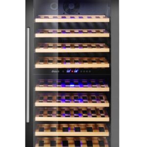 Wijnkoeler, 2 zones, 72 flessen, Arktic, 232L, 220-240V/110W, 595x675x(H)1215mm