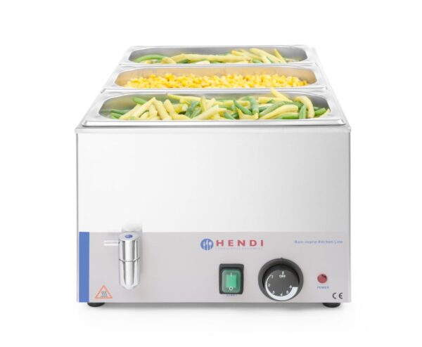 Hendi Ranger Bain-marie met afvoerkraan 1/1 GN