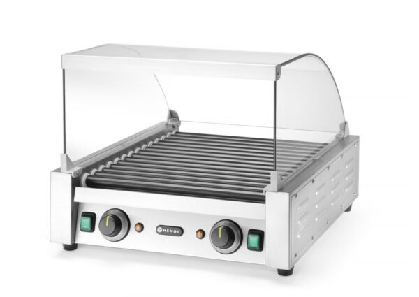 Hendi glazen cover | voor worstenroller grill |