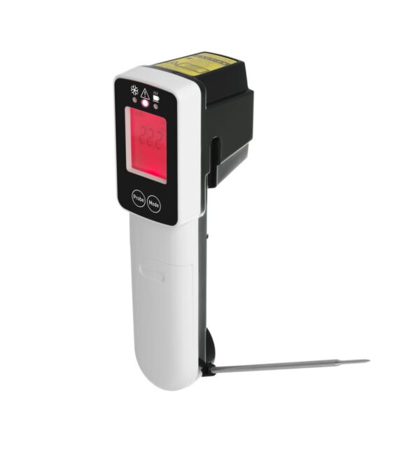 Hendi infrarood thermometer	met sonde | -60 °C tot 350 °C |