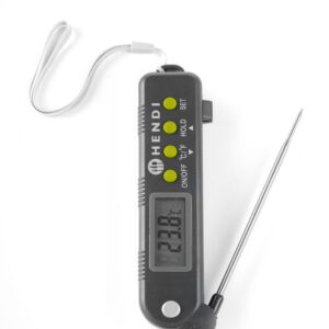 Hendi thermometer inklapbare sonde | 130 mm | rvs | -50 tot 300gr |