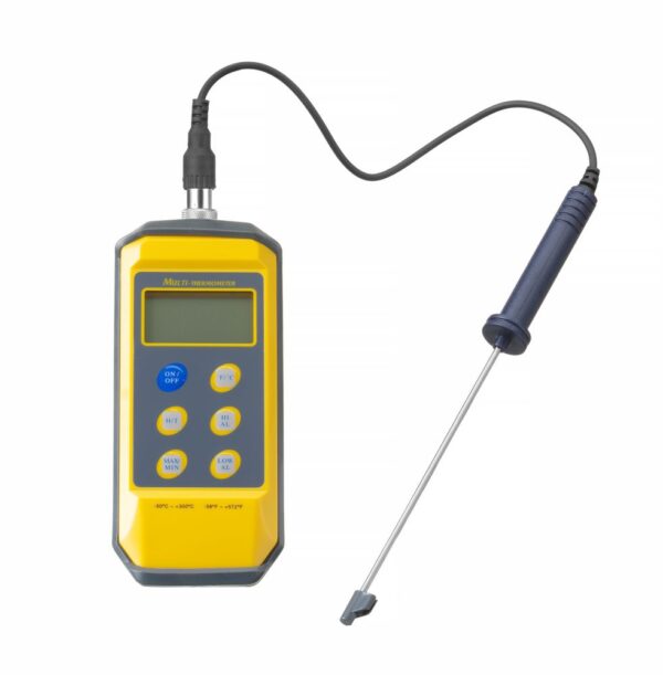 Hendi schokbestendige thermometer | met afneembare stiftsonde |