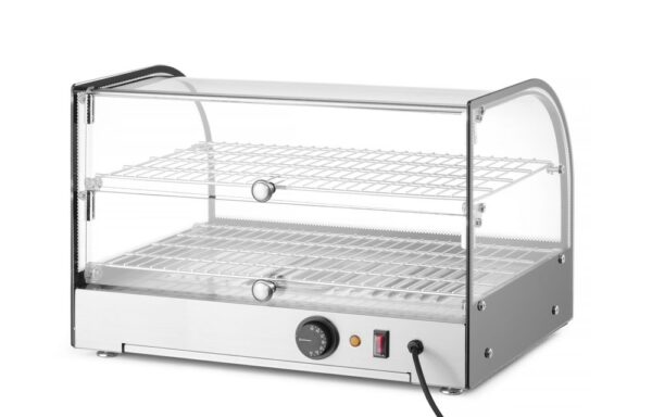Hendi Opzet warmhoudvitrine tweelaags