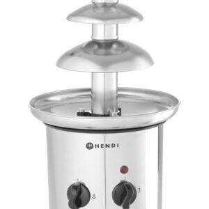 Hendi chocolade fontein | 3 lagen | rvs | 230V 170W |