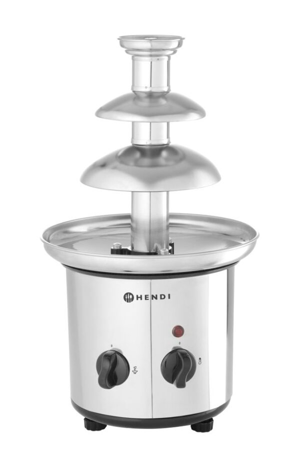Hendi chocolade fontein | 3 lagen | rvs | 230V 170W |
