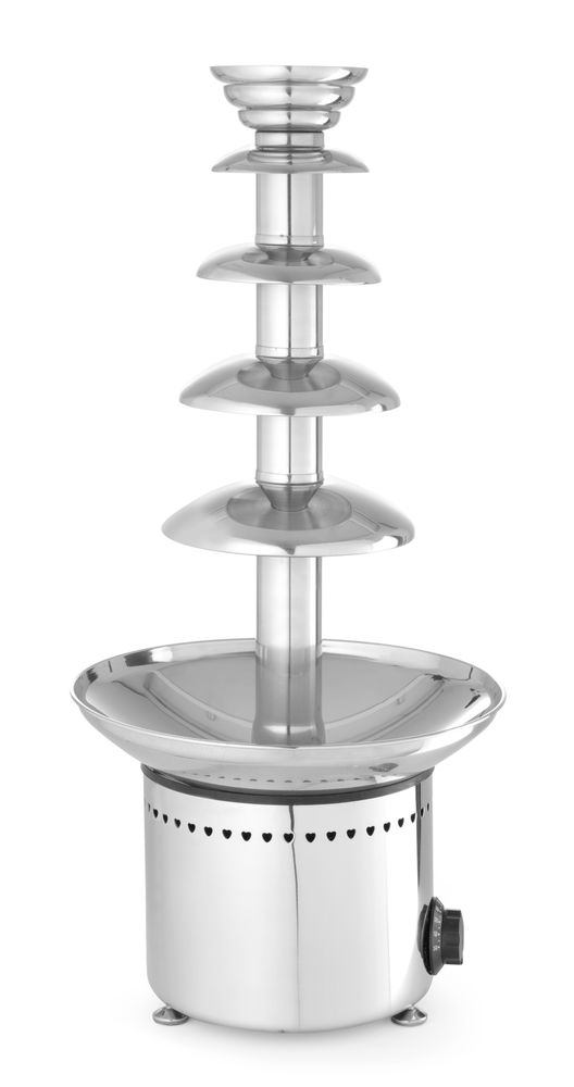 Hendi chocolade fontein | 5 lagen | rvs | 230V | 265W |