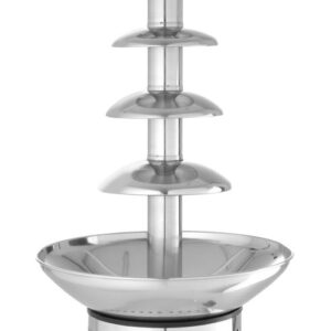 Hendi chocolade fontein | 6 lagen | rvs | 230V | 300W |