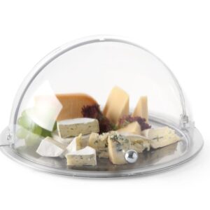 Hendi rolltop deksel rond	| 380x200 mm | SAN |