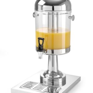 Hendi Sapdispenser met ijs-cilinder koeling | Inhoud 8 ltr en 2x8 ltr