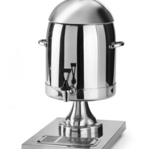 Hendi Melkdispenser RVS met ijs-cilinder koeling | 10,5 ltr