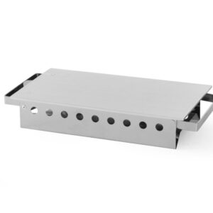 Hendi schotelwarmer 2-pits | rvs | 330x180x65 mm |