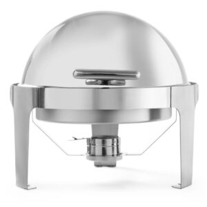 Hendi chafing dish rolltop | rond | 510 x 540 x 480 mm | rvs | 5,6 l |
