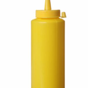 Dispenser flacon | spuitfles | transparant | rood | geel | diverse maten | per 9 stuks