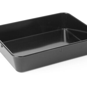 Hendi vleesbak zwart melamine | 280x210x60 mm |