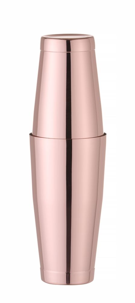 Bar up Tin-on-Tin Boston shaker | 0,6 - 0,8 l rvs koperlook |