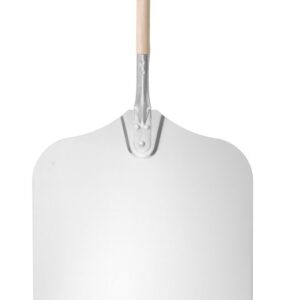 Pizzaschep vierkant met korte handgreep, HENDI, 405x760mm
