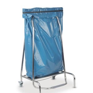 Hendi Afvalzakhouder | 70/80 l | rvs | 420 x 580 x 960 mm |
