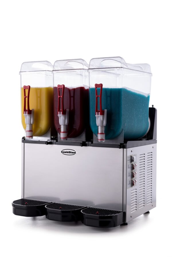 Slush en granitamachine 3x12 liter
