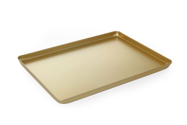 Hendi vitrineplateau | variabele afmetingen | Al | goud kleurig |