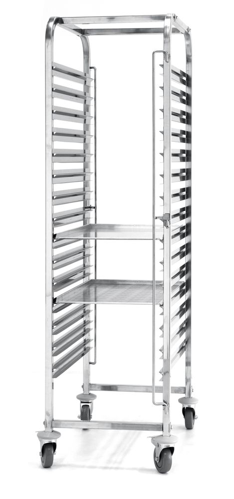 Hendi regaalwagen | rvs | 15 x 600 x 400 | 515 x 680 x 1710 mm |