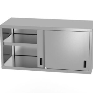 Hangkast met schuifdeuren | RVS 1200x400x600 mm