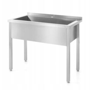 Hendi tafel met gelaste wasbak | variabele afmetingen |