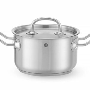 Kookpan middel - met deksel, HENDI, Kitchen Line, 9,5L, ⌀280x(H)155mm